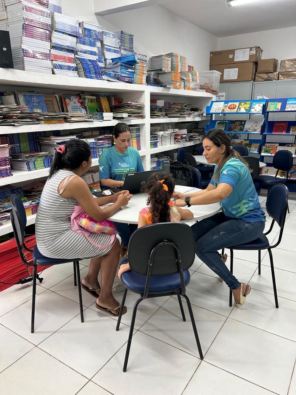 Imagem relacionada a: Projeto Peteca leva ação de saúde mental à Escola Municipal Emanuel Bezerra, no Planalto