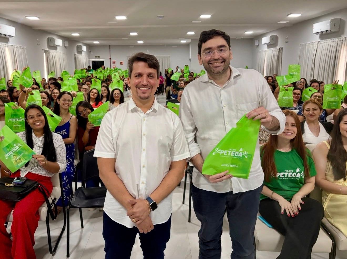 Imagem relacionada a: Com participação de 475 profissionais, Projeto Peteca fortalece ações de saúde mental nas escolas