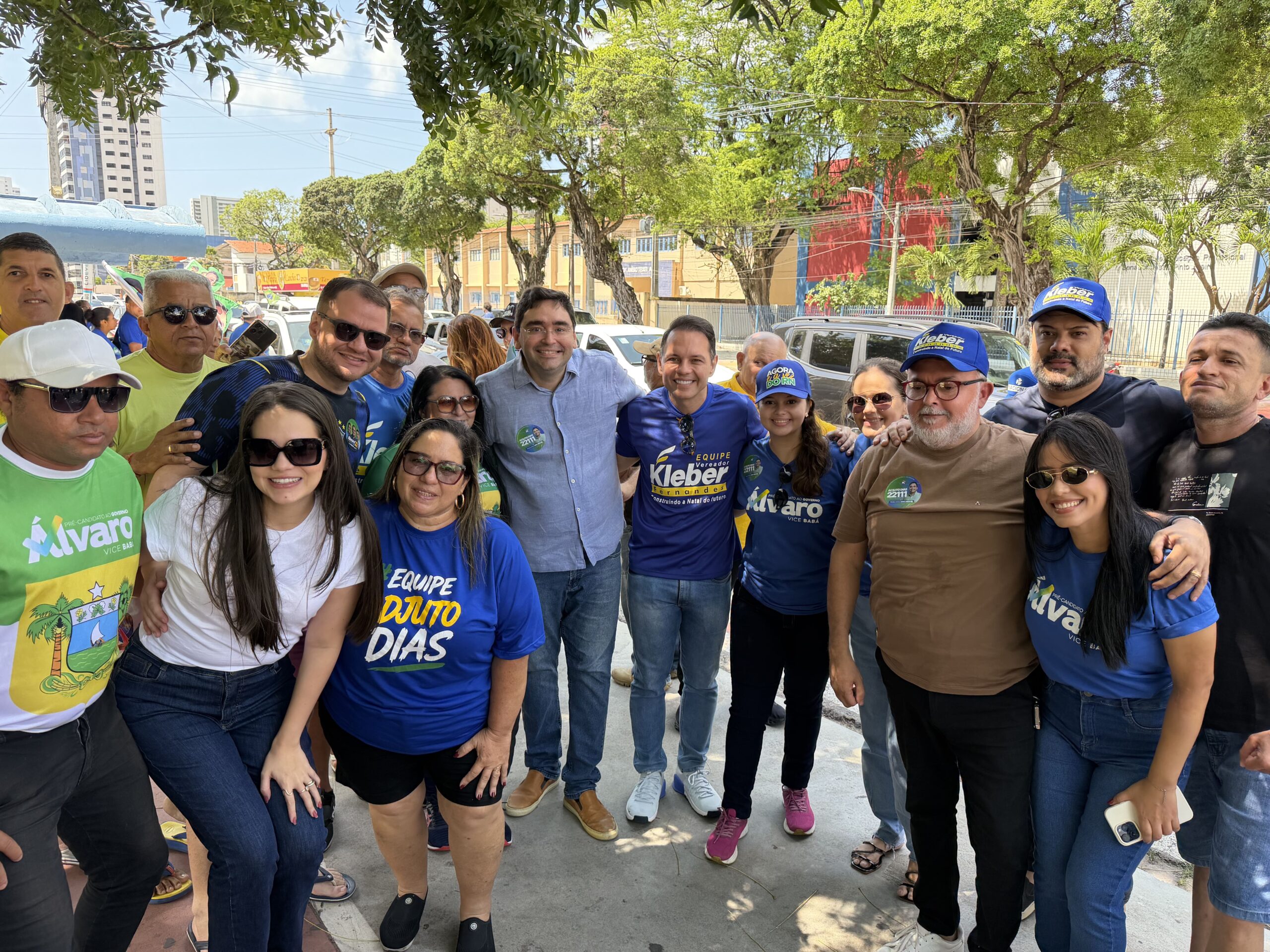 Foto da notícia: Natal, Caicó e Ipueira marcam largada da campanha do deputado estadual Adjuto Dias