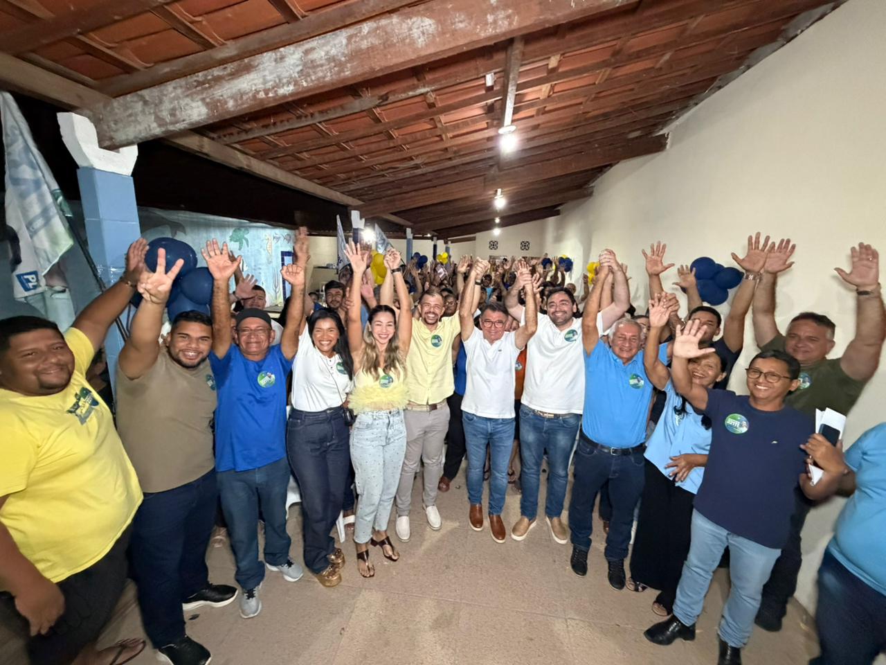 Foto da notícia: Adjuto Dias encerra agenda em Macau ao lado do vice-prefeito Raimundo Nonato e lideranças do município