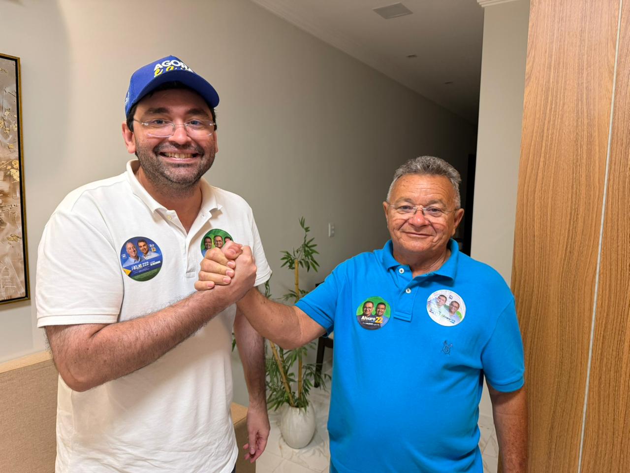 Foto da notícia: Ex-candidato a prefeito de São Vicente em 2024, Manoel de Zuza declara apoio à reeleição de Adjuto Dias