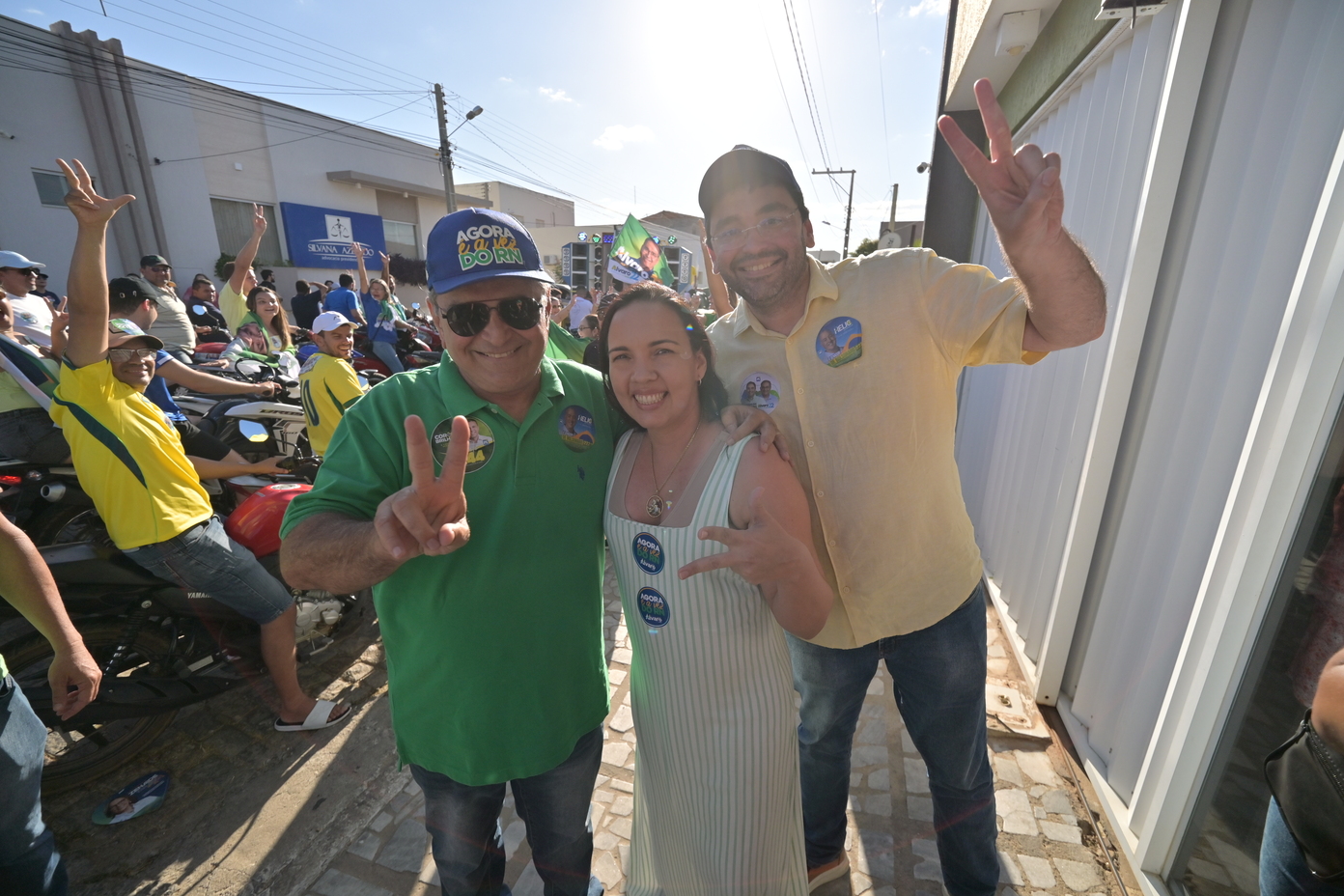 Foto da notícia: Adjuto Dias visita Jardim do Seridó e reafirma compromisso com o município ao lado de Silvana de Lalá e Álvaro Dias