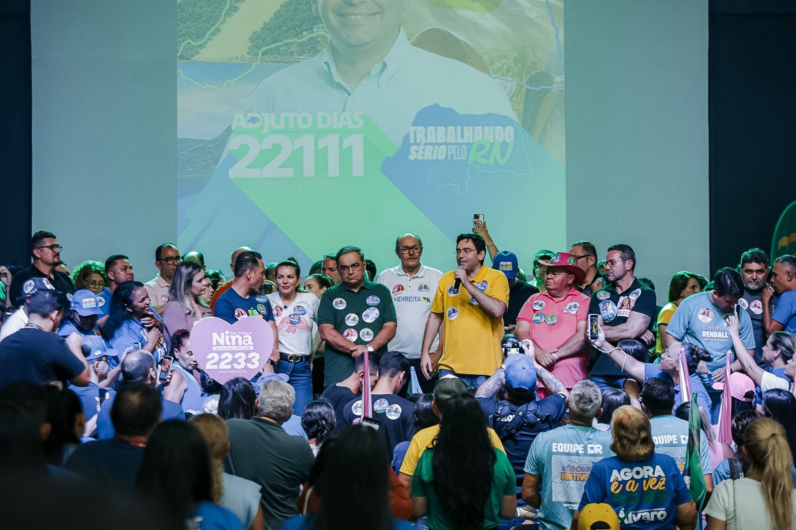 Foto da notícia: Adjuto Dias mostra força e reúne lideranças de 50 municípios em Natal