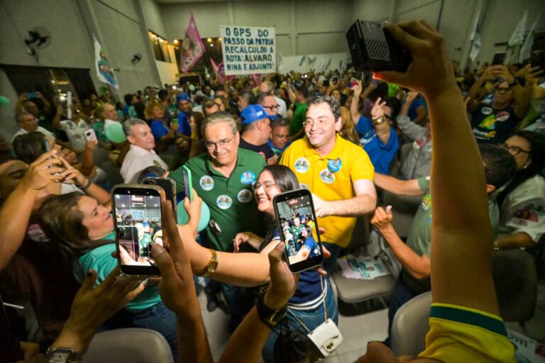 Foto da cobertura: Adjuto Dias mostra força e reúne lideranças de 50 municípios em Natal