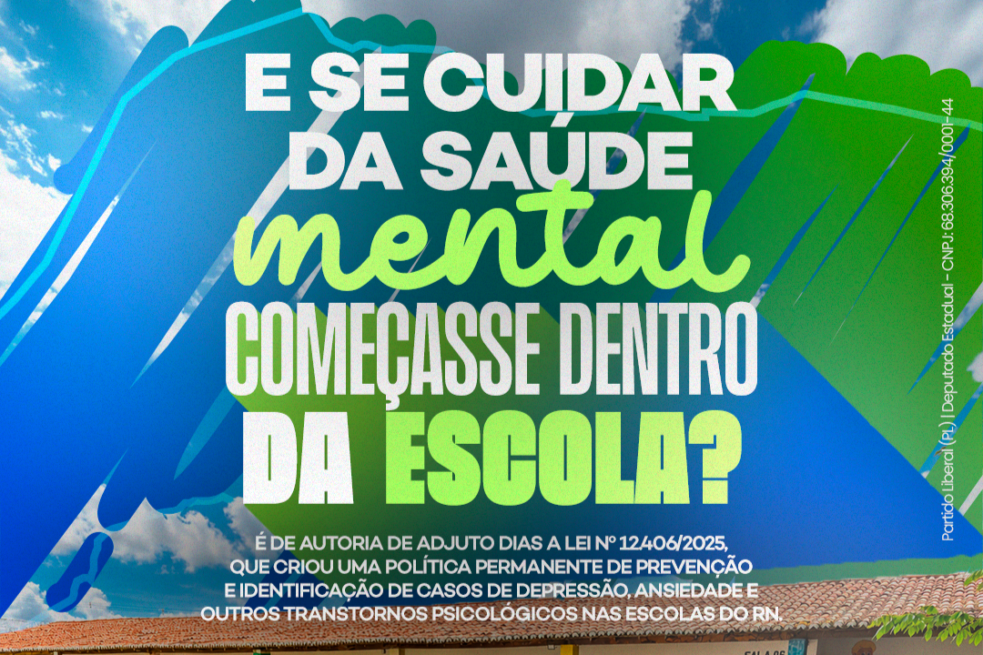 Foto da notícia: E se cuidar da Saúde Mental começasse dentro da Escola?