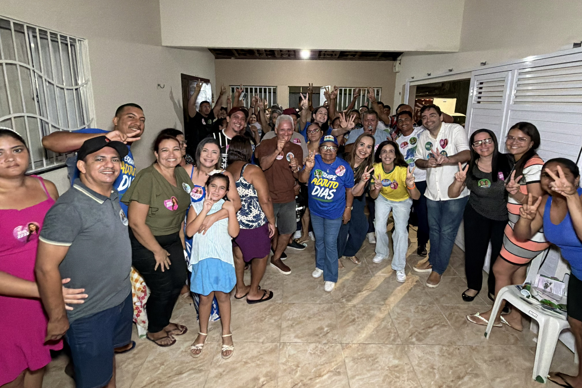 Foto da notícia: Adjuto Dias ganha força em Natal com mobilizações de Sônia do Nova Natal