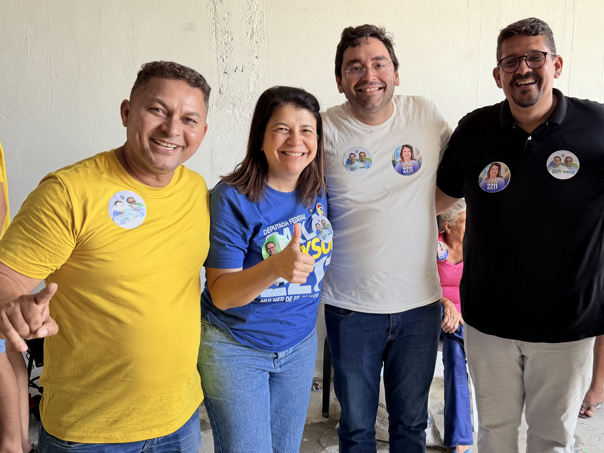 Foto da notícia: Adjuto Dias visita Boa Saúde e reforça parceria com vice prefeito Guga