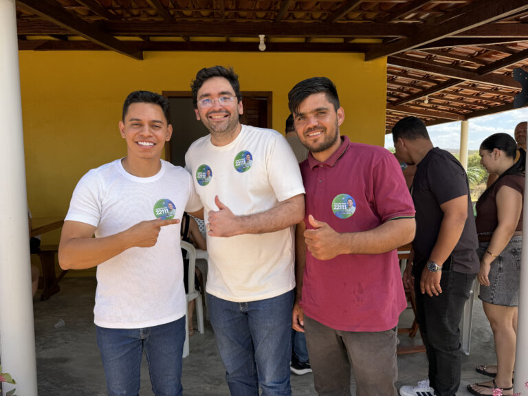 Foto da cobertura: Adjuto Dias se reúne com o Presidente da Câmara Cidinho e reforça compromisso com Coronel Ezequiel