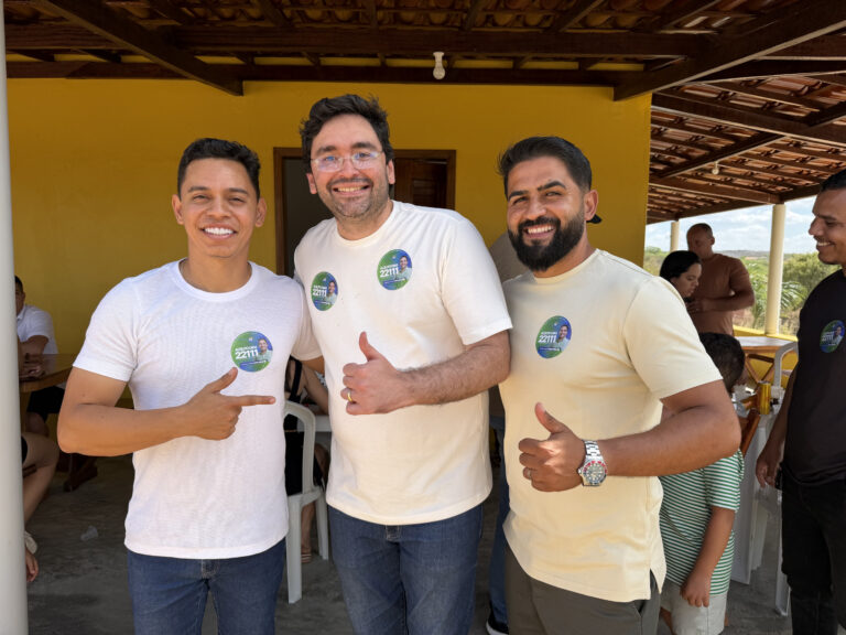 Foto da cobertura: Adjuto Dias se reúne com o Presidente da Câmara Cidinho e reforça compromisso com Coronel Ezequiel