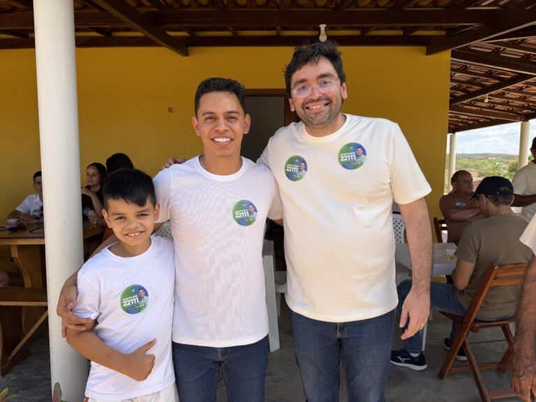 Foto da cobertura: Adjuto Dias se reúne com o Presidente da Câmara Cidinho e reforça compromisso com Coronel Ezequiel