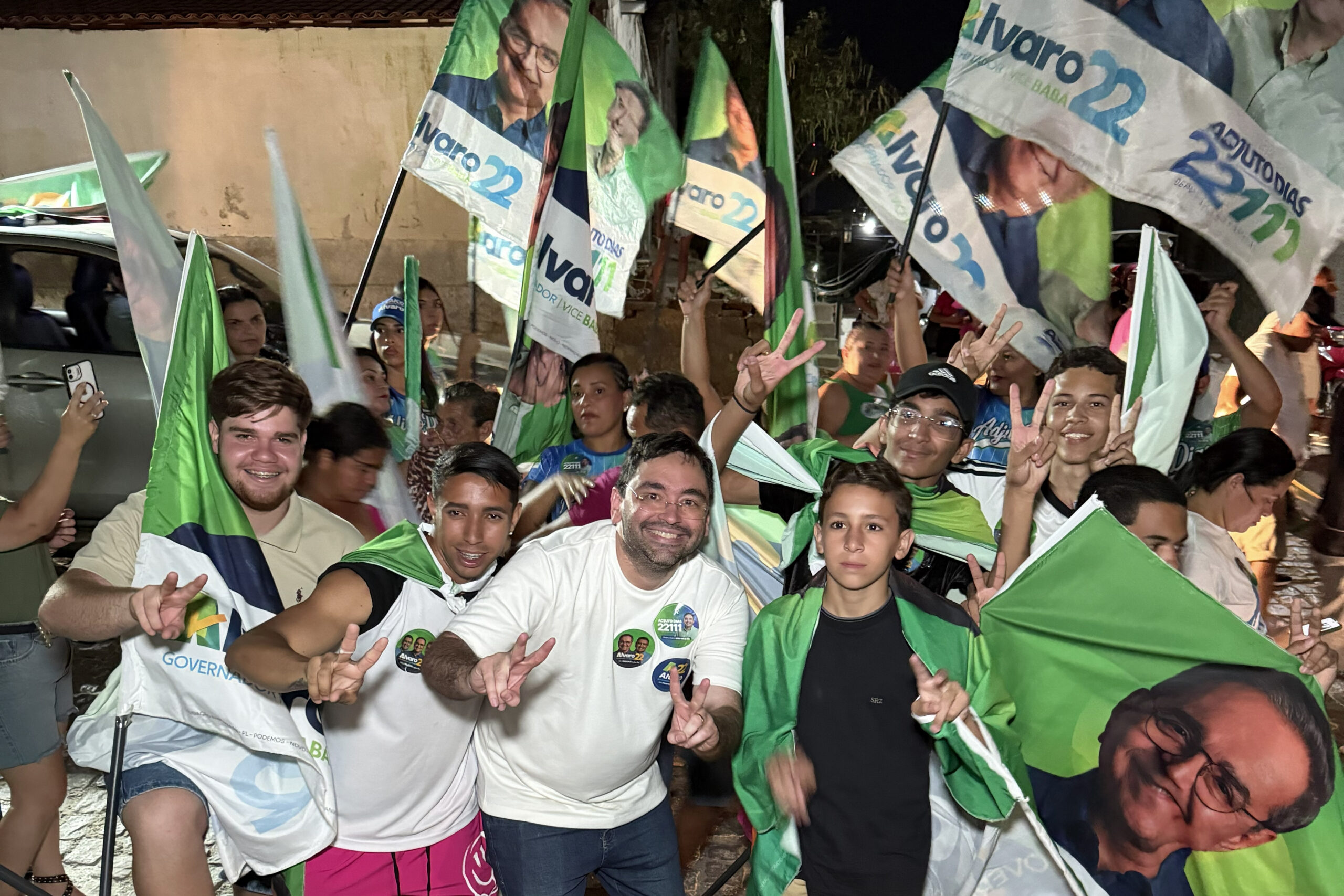 Foto da notícia: Mobilização de Adjuto Dias em Caicó se transforma em passeata