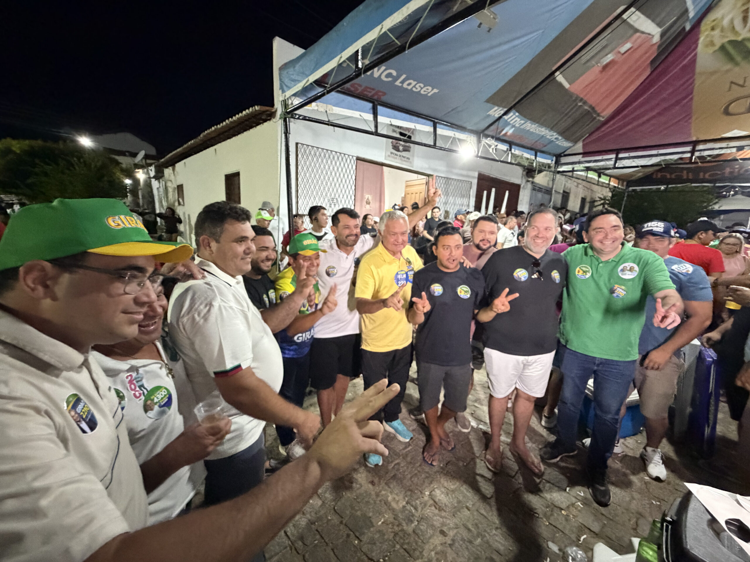 Foto da notícia: Adjuto Dias é recebido pelo vereador Fabrício Bode em Jardim de Piranhas
