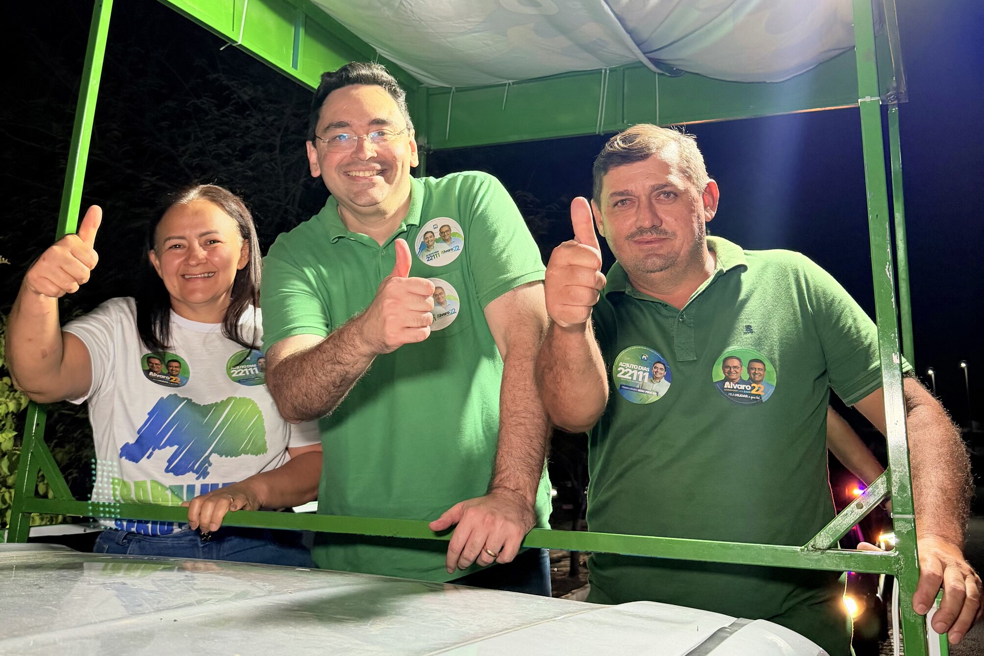Foto da notícia: Adjuto Dias participa de caminhada em São Fernando ao lado de amigos e lideranças do Seridó