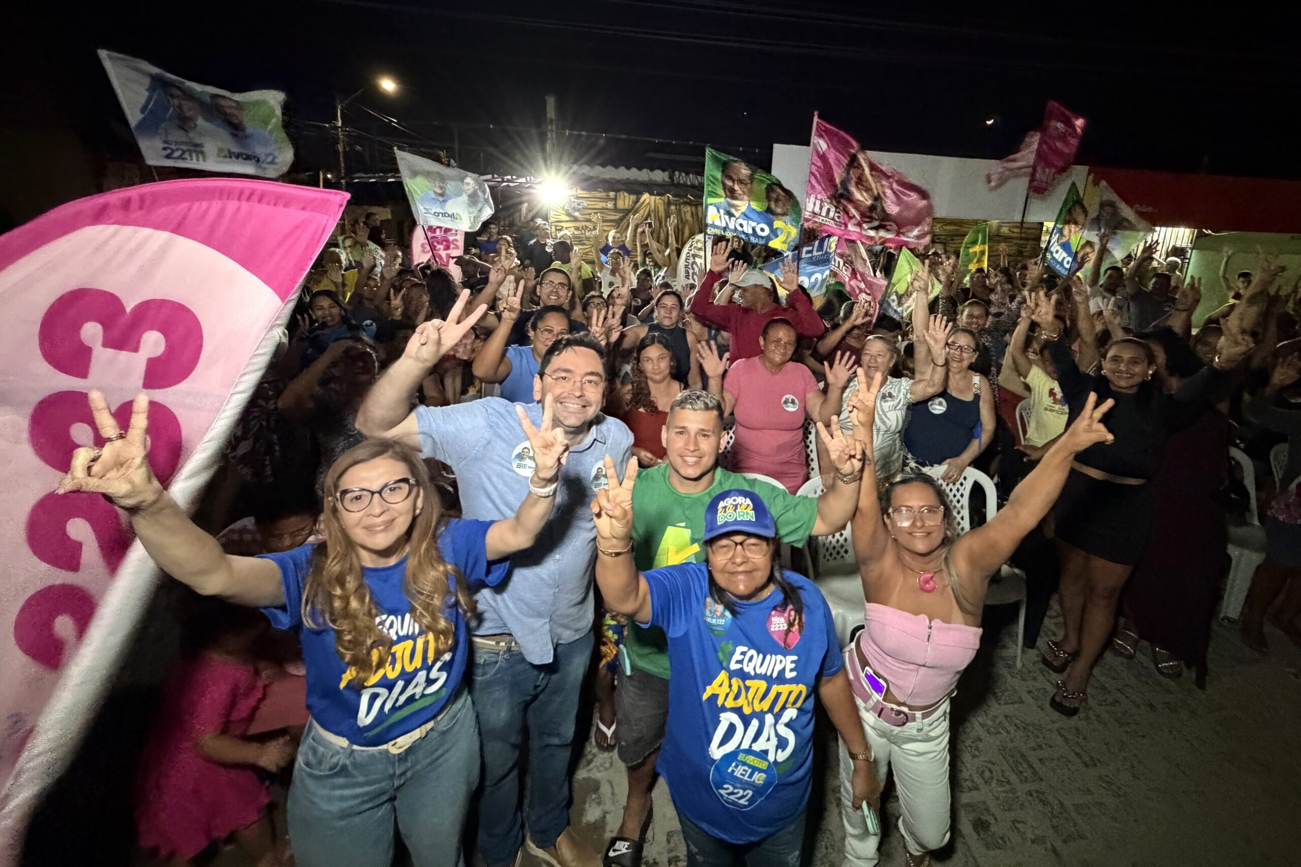 Foto da notícia: Adjuto Dias intensifica mobilizações em Natal e amplia articulação pela reeleição