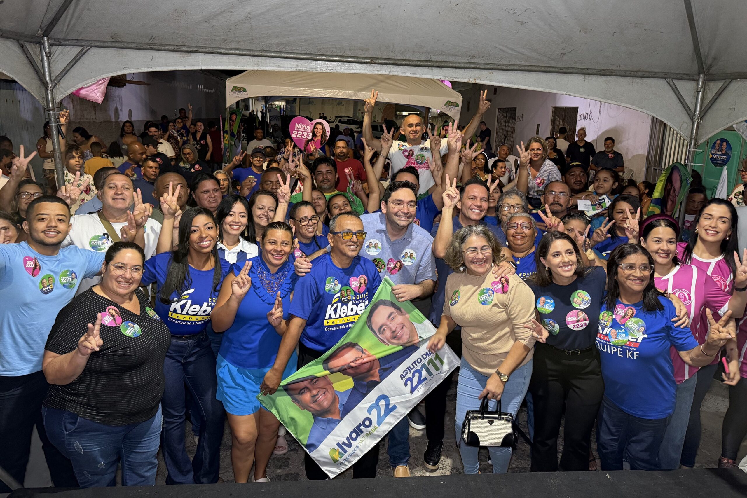 Foto da notícia: Adjuto Dias intensifica agenda de reuniões na Zona Norte de Natal com Kleber Fernandes