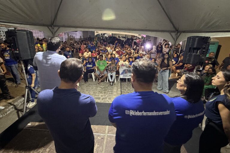 Foto da cobertura: Adjuto Dias intensifica agenda de reuniões na Zona Norte de Natal com Kleber Fernandes