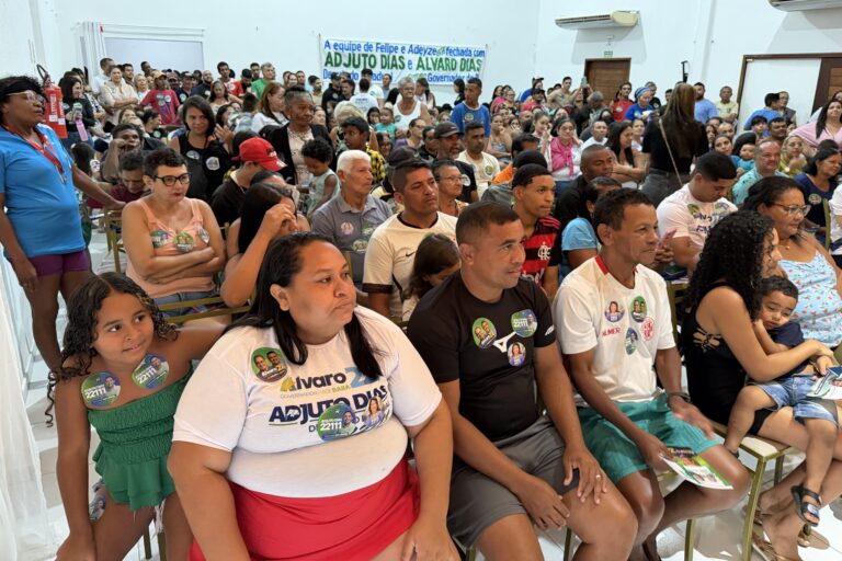 Foto da cobertura: Adjuto Dias intensifica mobilização em Natal ao lado de Babá Pereira e Joanna Guerra