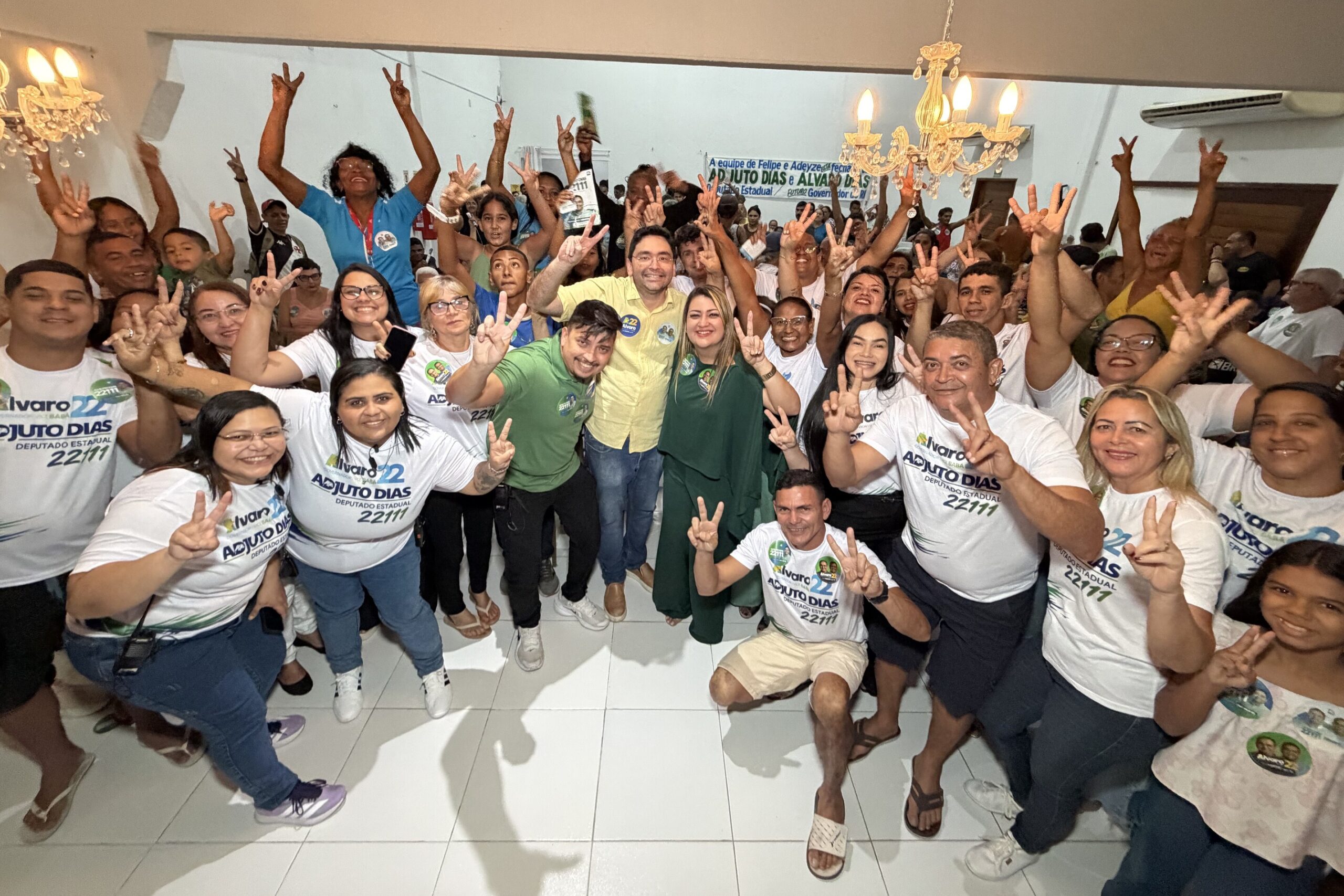 Foto da notícia: Adjuto Dias intensifica mobilização em Natal ao lado de Babá Pereira e Joanna Guerra