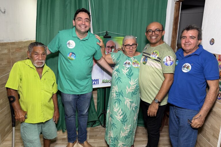 Foto da cobertura: Adjuto Dias visita Aldeciano e fortalece articulação política em Governador Dix-Sept Rosado
