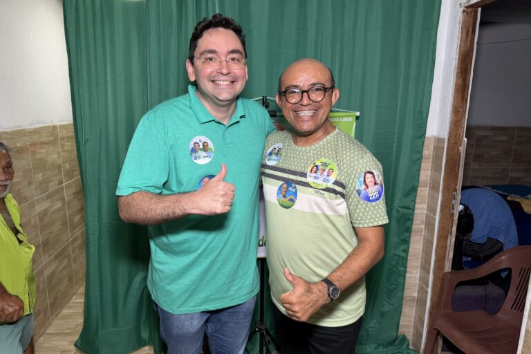 Foto da cobertura: Adjuto Dias visita Aldeciano e fortalece articulação política em Governador Dix-Sept Rosado