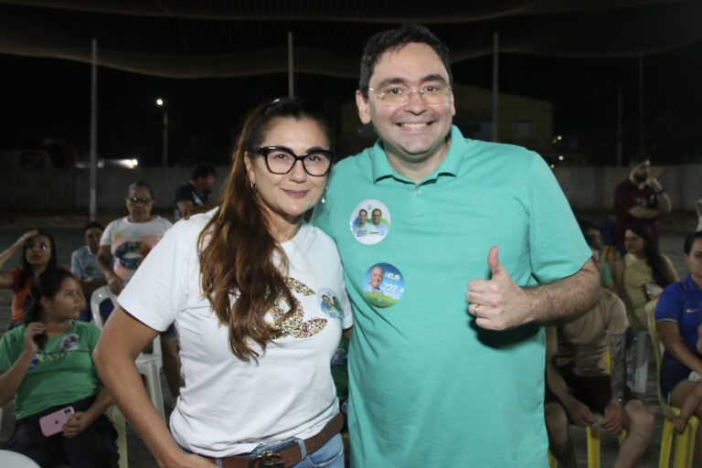Foto da cobertura: Adjuto Dias se reúne com ex vereador Aluísio Feitosa em Mossoró