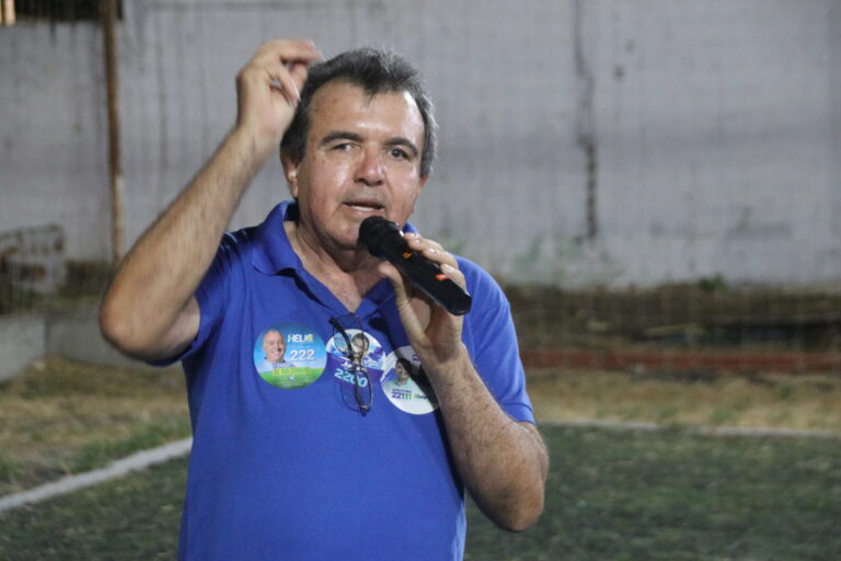 Foto da cobertura: Adjuto Dias se reúne com ex vereador Aluísio Feitosa em Mossoró
