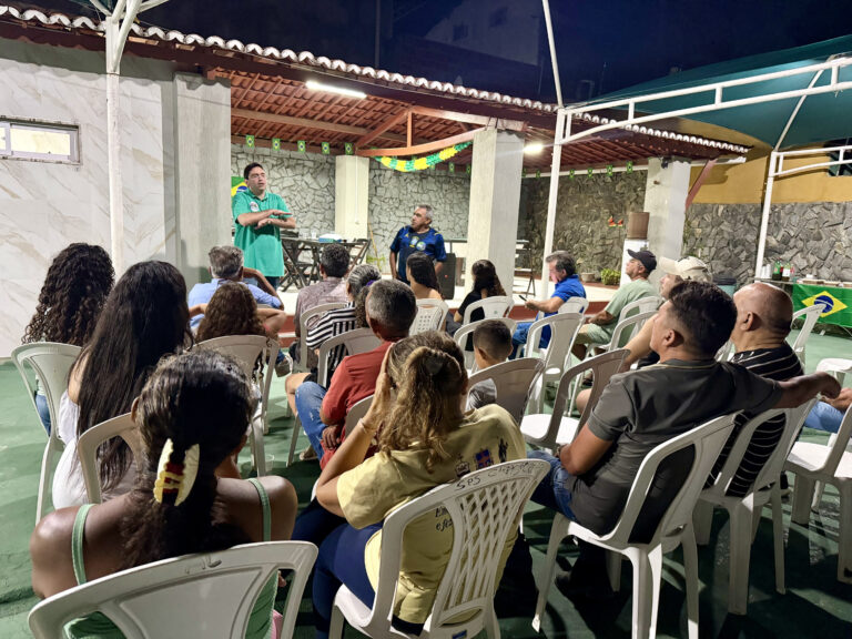 Foto da cobertura: Adjuto Dias se reúne com ex vereador Aluísio Feitosa em Mossoró