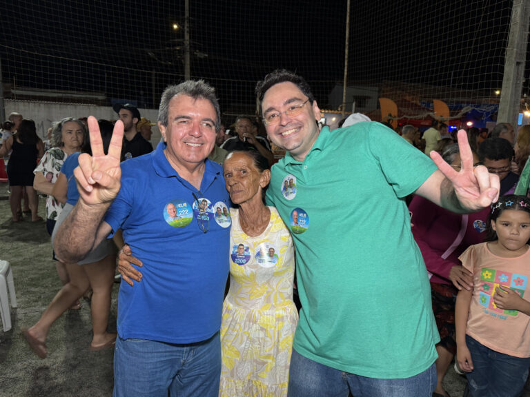 Foto da cobertura: Adjuto Dias se reúne com ex vereador Aluísio Feitosa em Mossoró