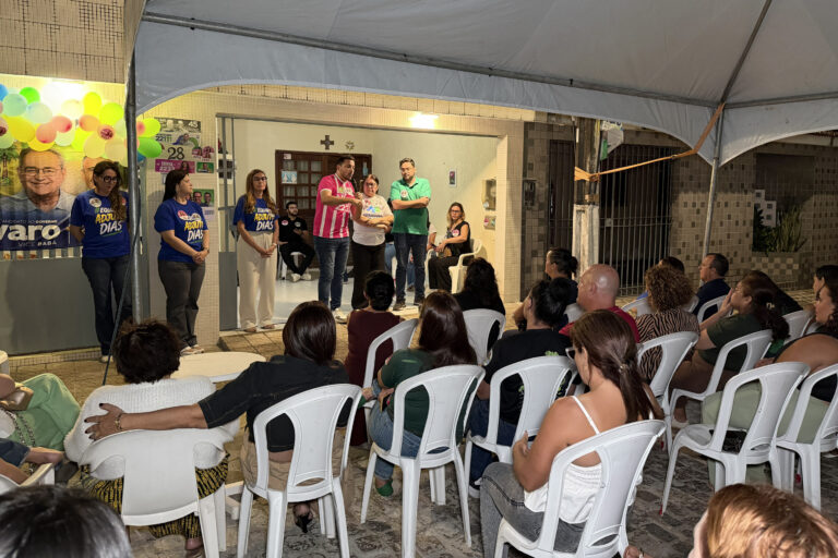 Foto da cobertura: Adjuto Dias participa de encontro com apoiadores e intensifica agenda em Natal