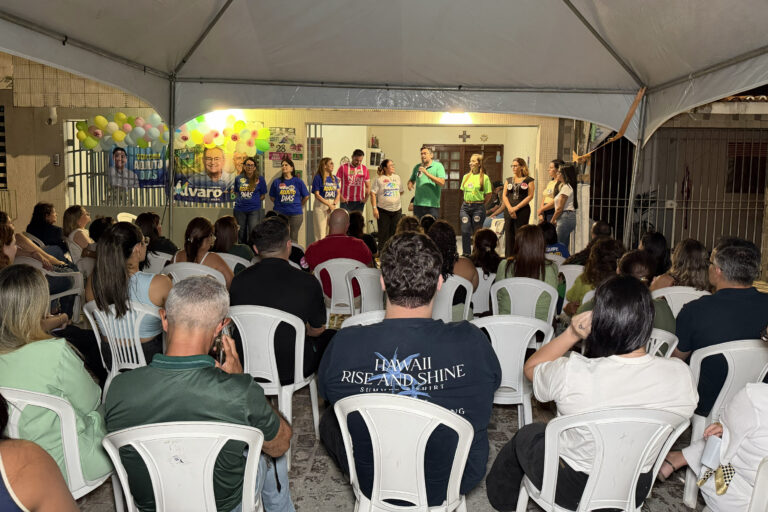 Foto da cobertura: Adjuto Dias participa de encontro com apoiadores e intensifica agenda em Natal
