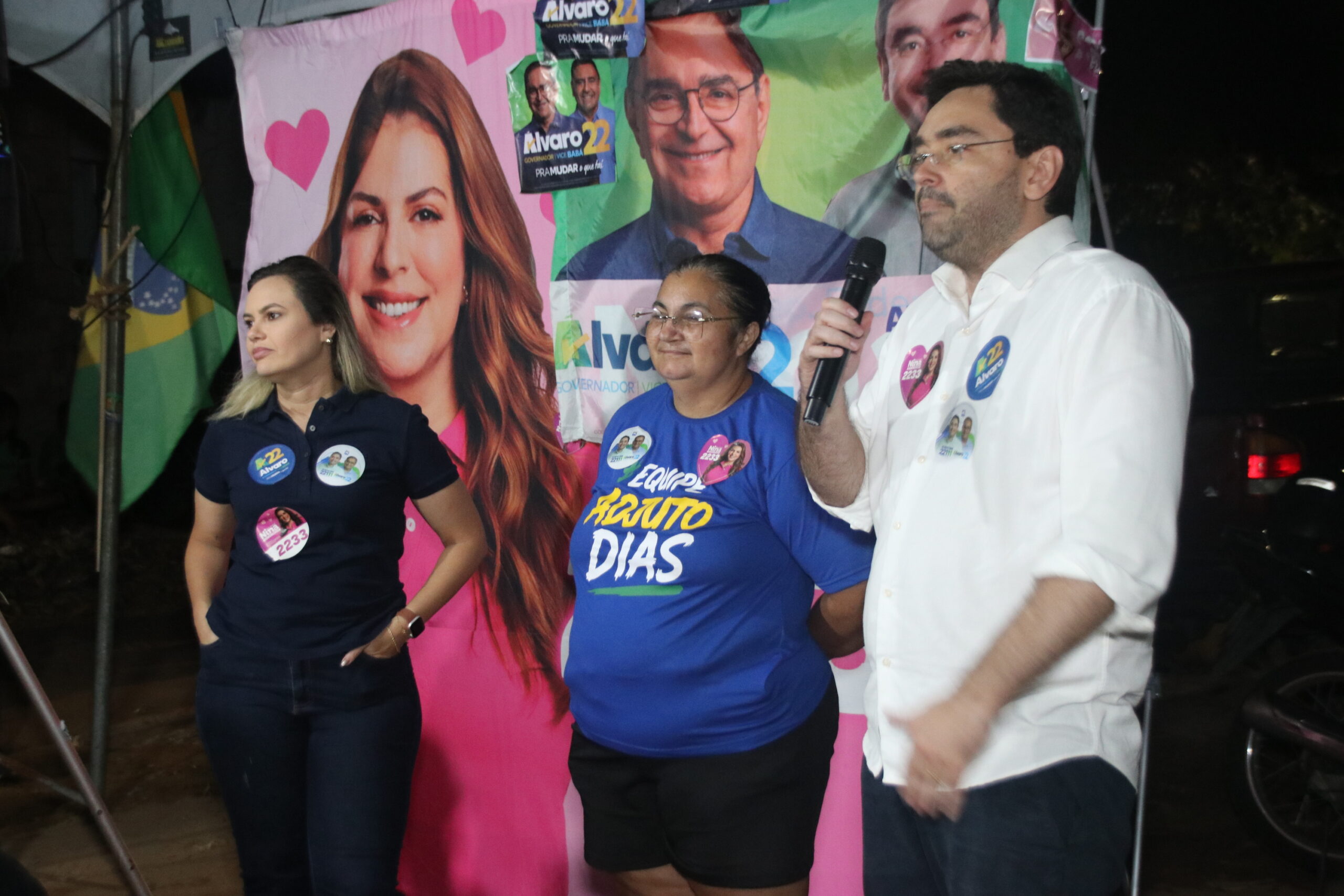 Foto da notícia: Adjuto Dias participa de encontro da Irmã Gil com presença de Álvaro Dias e Joanna Guerra