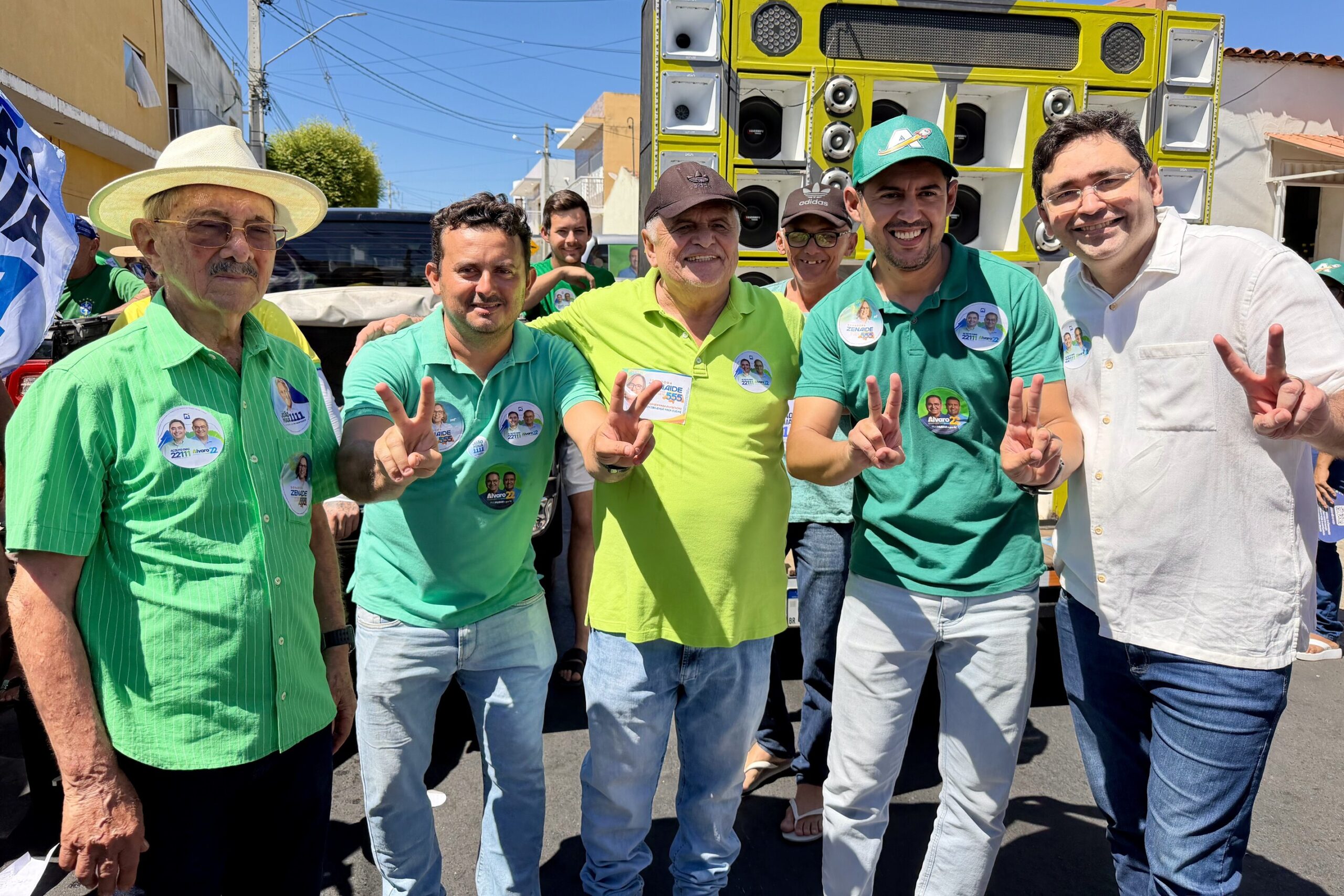 Foto da notícia: Arrastão em Ouro Branco reúne lideranças e reforça apoio a Adjuto Dias e Álvaro Dias