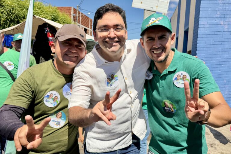 Foto da cobertura: Arrastão em Ouro Branco reúne lideranças e reforça apoio a Adjuto Dias e Álvaro Dias