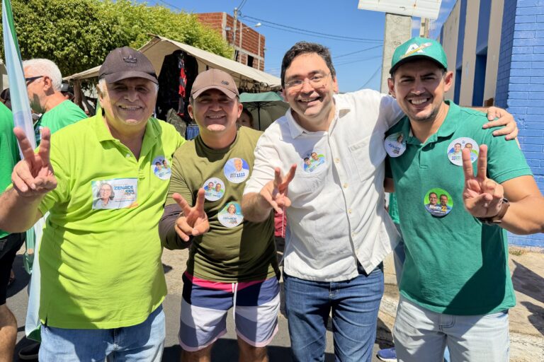 Foto da cobertura: Arrastão em Ouro Branco reúne lideranças e reforça apoio a Adjuto Dias e Álvaro Dias