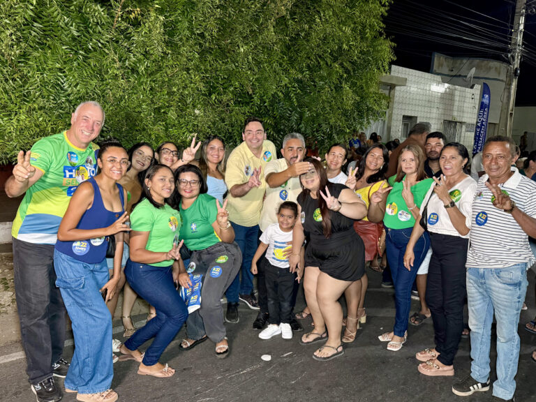 Foto da cobertura: Adjuto Dias participa de mobilização em Ipanguaçu ao lado do prefeito Jefferson Santos e lideranças