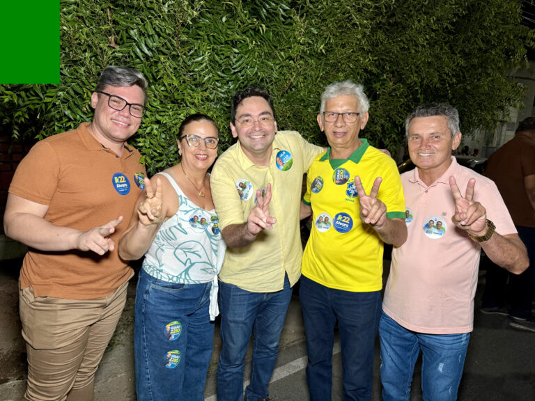 Foto da cobertura: Adjuto Dias participa de mobilização em Ipanguaçu ao lado do prefeito Jefferson Santos e lideranças