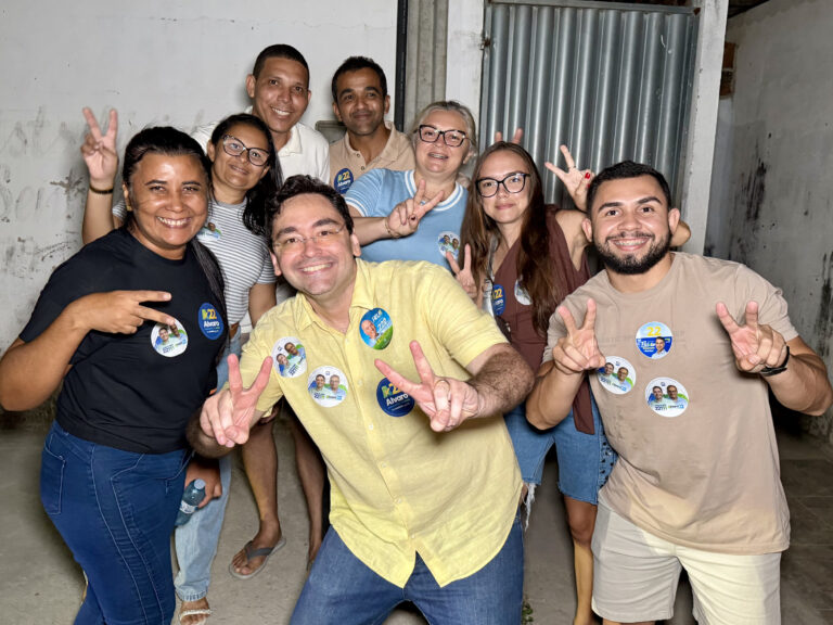 Foto da cobertura: Adjuto Dias participa de mobilização em Ipanguaçu ao lado do prefeito Jefferson Santos e lideranças