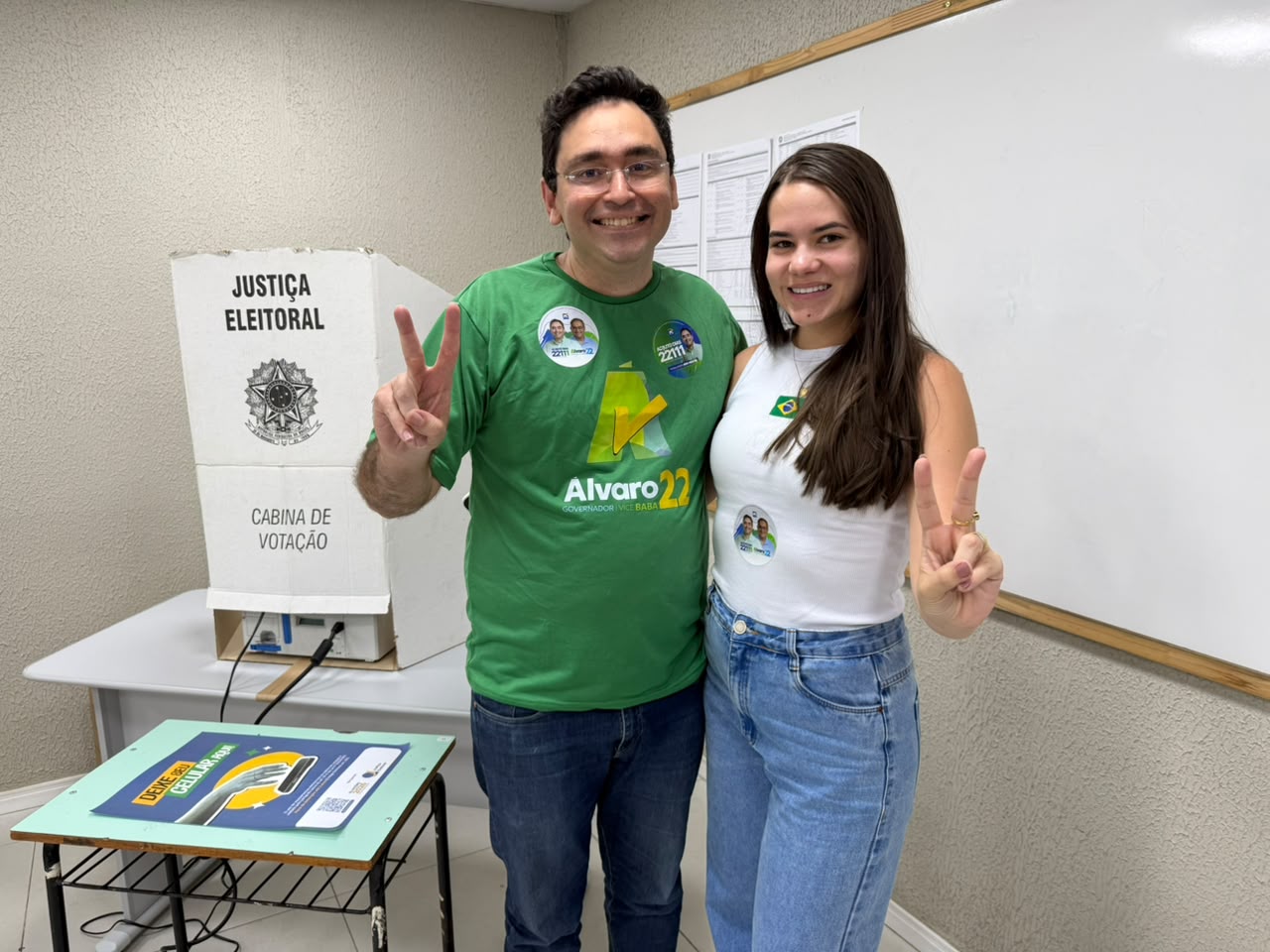 Imagem relacionada a: Adjuto Dias vota em Caicó e agradece empenho dos amigos na campanha